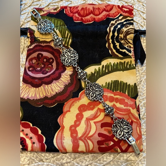 Brighton Silver Baroque Style Bracelet - Picture 4 of 8